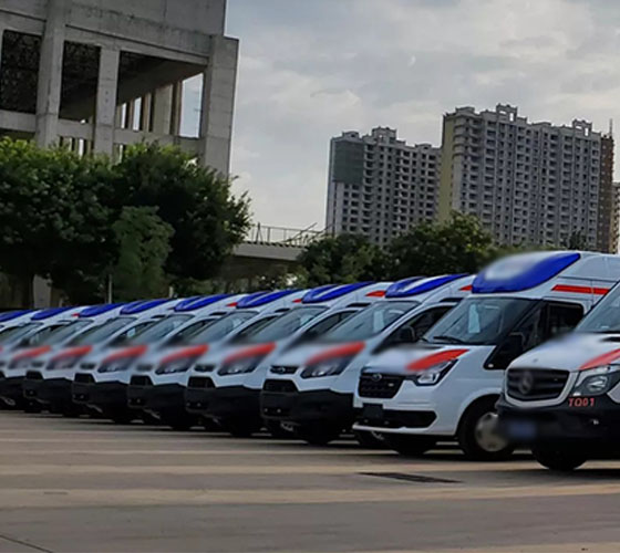 东兰县服务车队展示