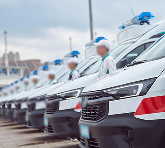 东兰县服务车队展示